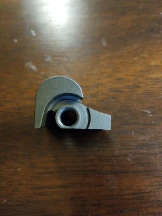 M1 Garand Rear Sight Base Numbered,  Gas Trap Era 3