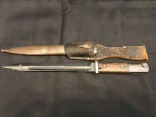 Ww2 German K - 98 Mauser Bayonet Carl Eickhorn