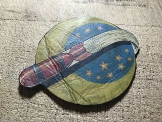 Wwii/ww2 - Us Army Air Force Leather Patch - Unknown Squadron - Beauty Usaaf