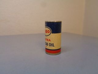 LEGO DENMARK VINTAGE 1950 ' S WOOD ESSO EXTRA MOTOR OIL CAN ULTRA RARE ITEM 2