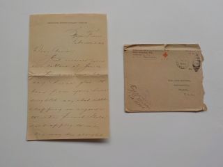 Wwi Letter 1918 Hope Well Flu Regained Lbs France Barboursville Virginia Ww1
