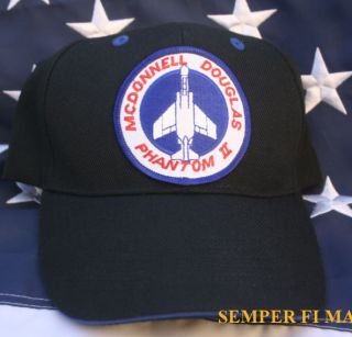 F - 4 Phantom Ii Hat Ball Cap Mcas Afb Nas Uss Mcdonnell Us Navy Marines Air Force