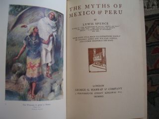 Myths & Legends Ancient Egypt & Mexico Lewis Spence Hero Myths British Race 3 Vo 4