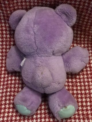 Vintage Playskool Nosy Bears Purple And Blue/green 3