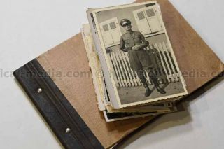 Wwii German Army Photo Album - Russia - Rso Schlepper -