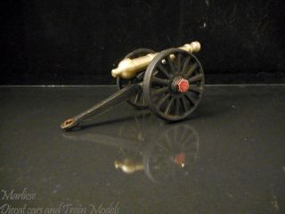 Vintage 6 " Cast Iron & Brass Signal Cannon