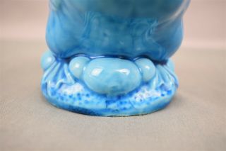 Antique Chinese Export Porcelain Turquoise Blue Glaze Duck Figurine 6