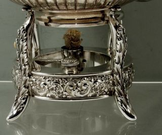 Tiffany Sterling Silver Teapot & Stand 1889 Moorish Design 11