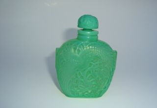 Antique RENE LALIQUE LE JADE SCENT BOTTLE Roger Et Gallet Perfume 4