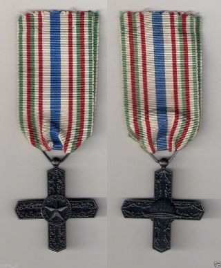 Italy Order Cross Vittorio Veneto Medal Italian Service Decoration Ww1 1914 1918
