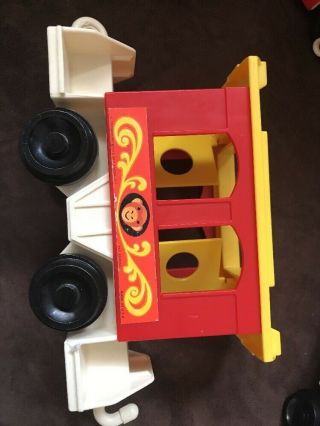 Vintage 1973 Fisher Price Little People Circus Train Set 991 5