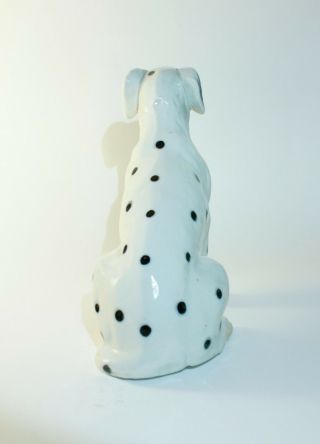 Vintage Royal Crown Hand - Painted Japanese Porcelain Dalmatian Figurine