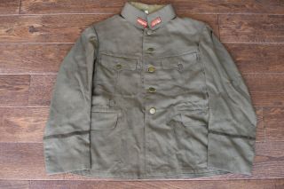 Wwii Japanese Ija Rare Army Officer Uniform Rank Insignia Tunic Jacket