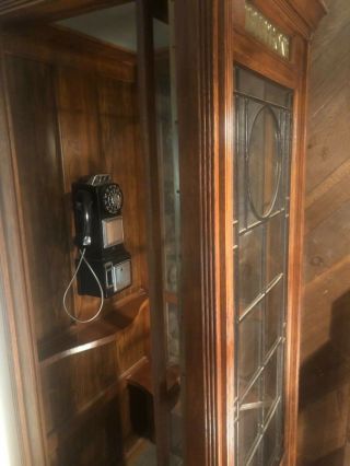 Antique American Phone Booth 2