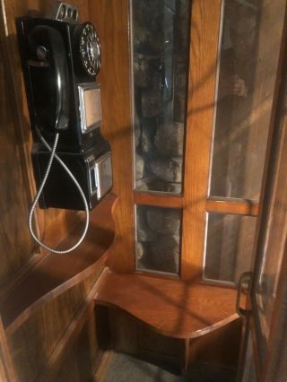 Antique American Phone Booth 4