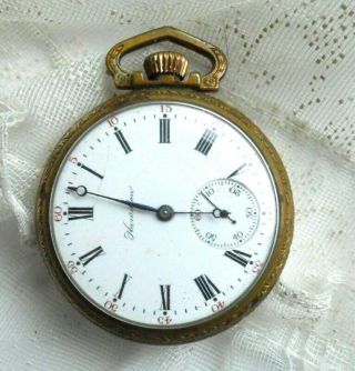 Antique Hamilton Pocket Watch Repair Parts 17 Jewels 856312