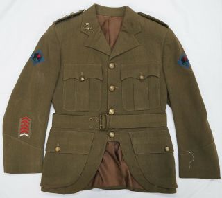 Ww2 Canadian Scottish Named Officers Service Dress Jacket Pacific Command