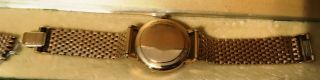 Omega 14k mens gold Chronometre watch 1971 3
