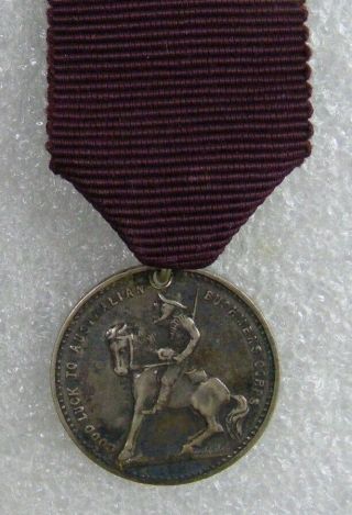 Australian Medalet: Boer War 1899 - 1900 Aust Bushmen 1900
