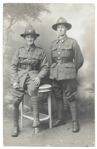 WW1 WWI ANZAC soldiers Zealand Medical Corps - Frank 1916 2
