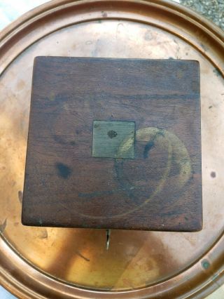 Antique Marine Chronometer Ship Clock.  I Gibbons Patentee 1820s - 1840s breguet 6