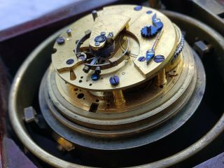 Antique Marine Chronometer Ship Clock.  I Gibbons Patentee 1820s - 1840s breguet 9