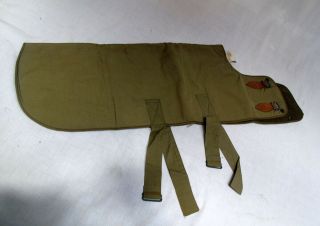 Wwii Waterproof Insulating Dog Blanket Or War Dogs Dated 1943
