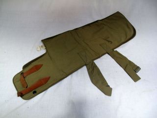 WWII waterproof insulating Dog Blanket or war dogs dated 1943 2
