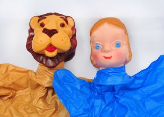 6 Vintage 1960 ' s ' The Wizard of Oz ' Hand Puppets Dorothy,  Ivory Soap Premium 3