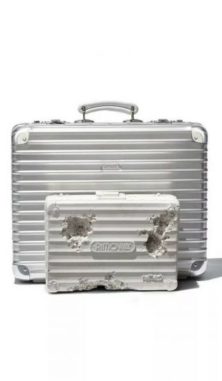 Daniel Arsham X Rimowa Vintage Suitcase Confirmed Order Eroded Attache 1 Of 500