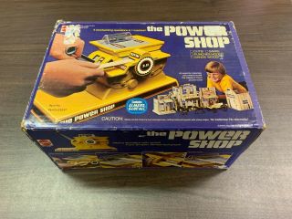 Vintage “the Power Shop” By Mattel - Woodworking Toy -