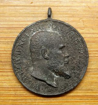 German Imperial Merit Medal,  Wilhelm Ii Of Wuerttemberg,  Wwi,  Ww1
