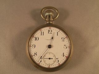 Vintage Waltham 17j Pocket Watch Needs Service