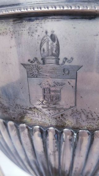 Antique 18th Century Georgian Solid Sterling Silver Samovar 4560 Grams 6