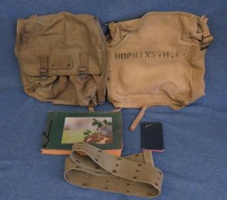 Wwii 1940s Soldier 100,  Photo Scrap Album Surrender Peiping Usmc Named 5p