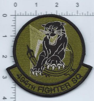Usaf Patch 494 Fighter Squadron Raf Lakenheath Ocp Version Uk Made