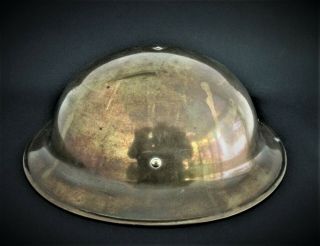 Antique U.  S.  Ww I Infantry Doughboy Helmet