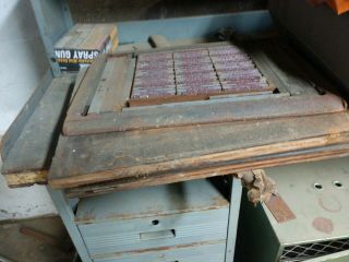 Chandler and Price 10x15 antique letterpress printing press.  Seller restored 6