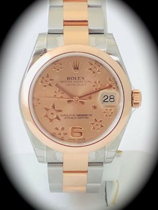Rolex Datejust 31 Mm Stainless Steel And 18k Pink Gold
