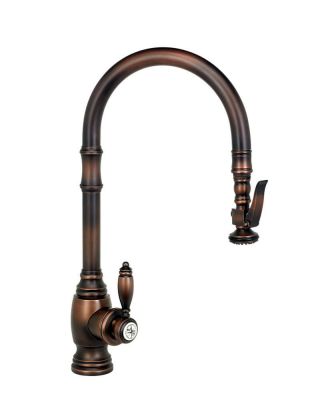 Waterstone 5600 - Dac Traditional Plp Pull Down Faucet,  Distressed Antique Copper