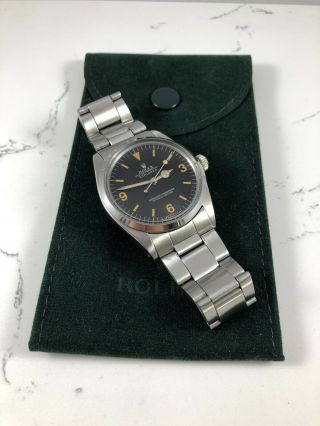 Rolex Explorer 1016 Vintage Patina 36mm Project Watch