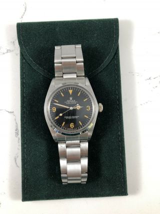 Rolex Explorer 1016 Vintage Patina 36mm Project Watch 2