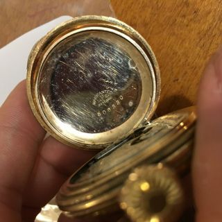 Elgin 15 jewel Side Winder gold filled 1898 grade 133 6 size 6