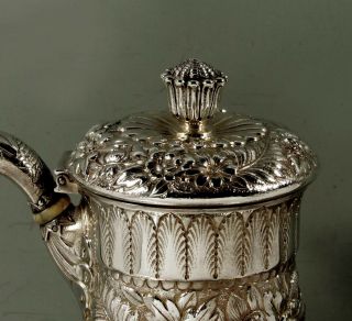 Tiffany Sterling Silver Coffee Pot 1889 Moorish Design 7