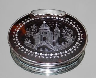 Extremely Rare Charles Ii Faux Tortoiseshell Silver Pictorial Snuff Box 1684