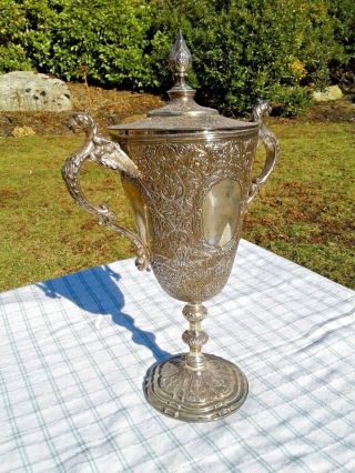 English Sterling Silver Loving Cup James Dixon And Sons