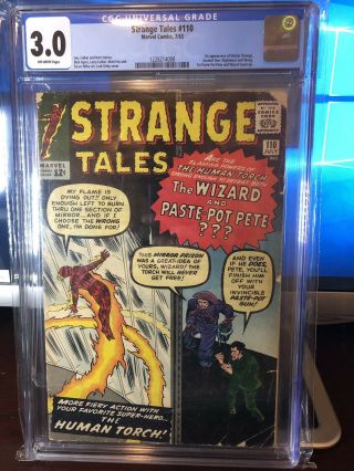 Strange Tales 110 Cgc 3.  0 1st Doctor Strange Ancient One & Wong