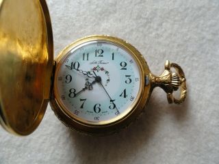 Swiss Made Seth Thomas Vintage Mechanical Wind Up Pocket Watch - Problem