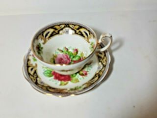 Vintage E B Foley FLORENCE Bone China Tea cup Teacup Saucer set England 4