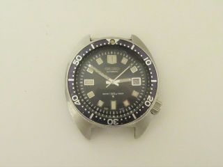 Vntg 1969 Seiko 6105 - 8000 Proof Diver ' s Watch Steel Automatic Parts Repair 3